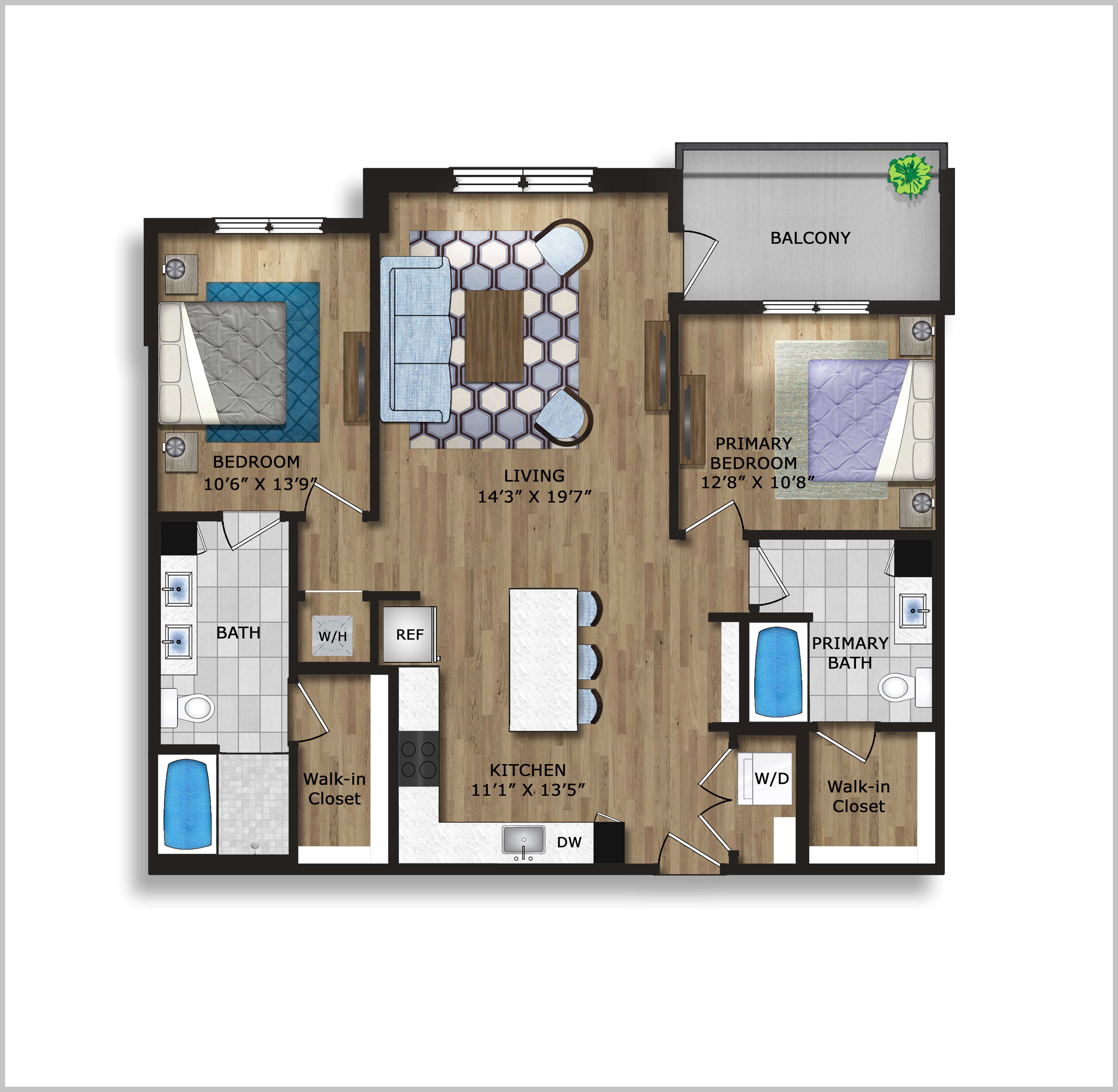 2D Floor Plan Design